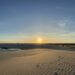 dunas de atins nos lençóis maranhenses com por do sol ao fundo