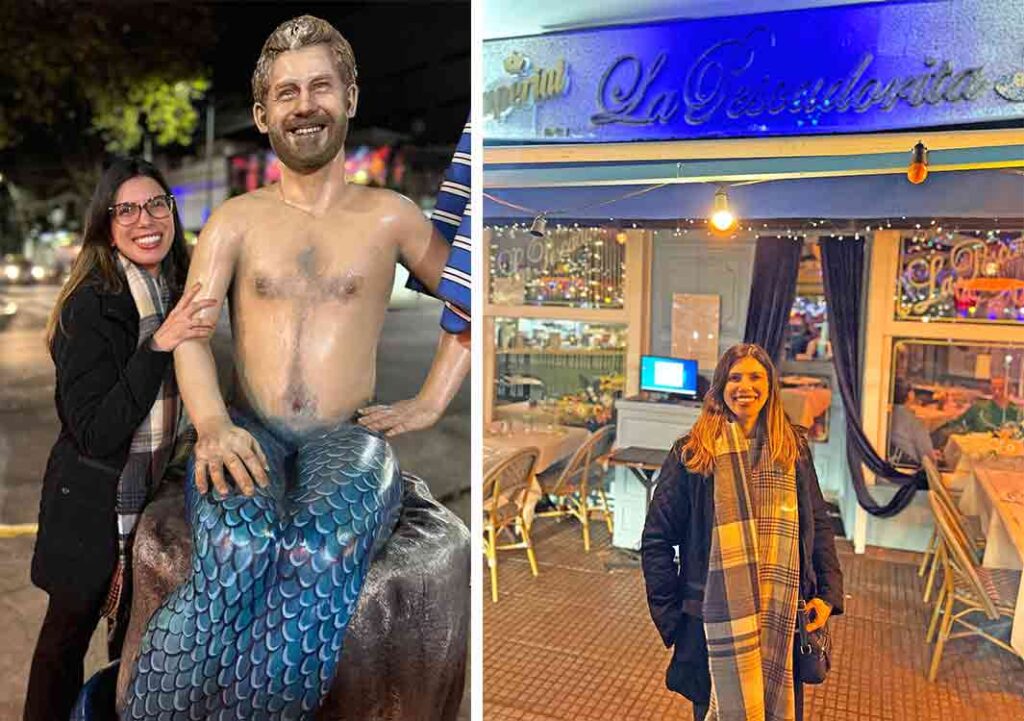 a fachada do restaurante de buenos aires la pescadorita