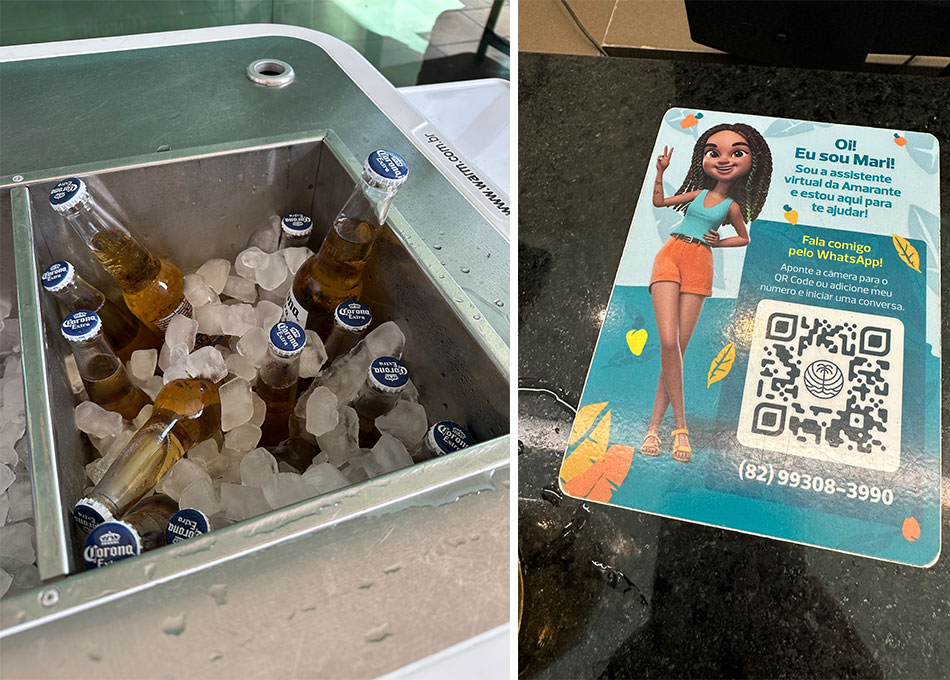 primeiras impressões da hospedagem no Japaratinga Lounge Resort