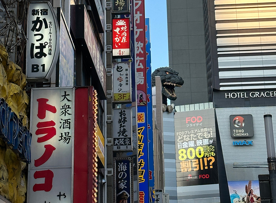 letreiros luminsos em shinjuku: roteiro 7 dias em tóquio