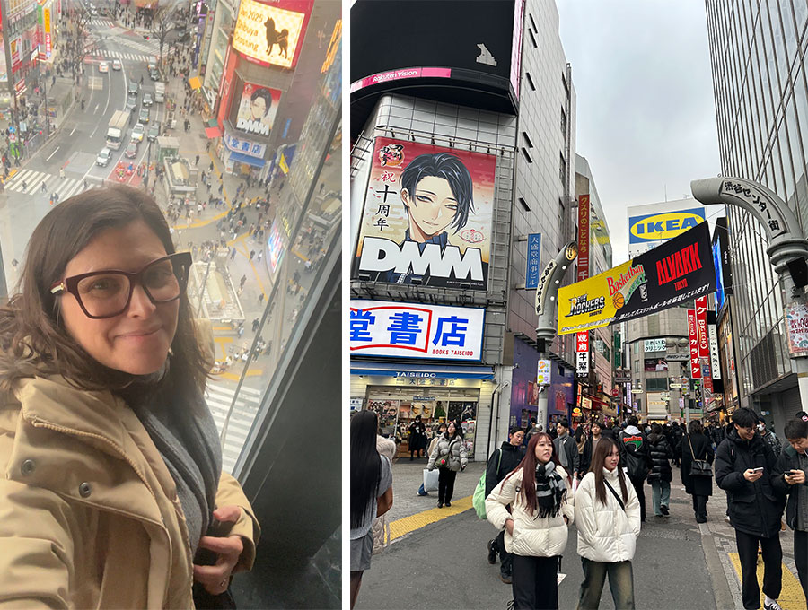 rua de comercio em shibuya toquio chamada golden gai