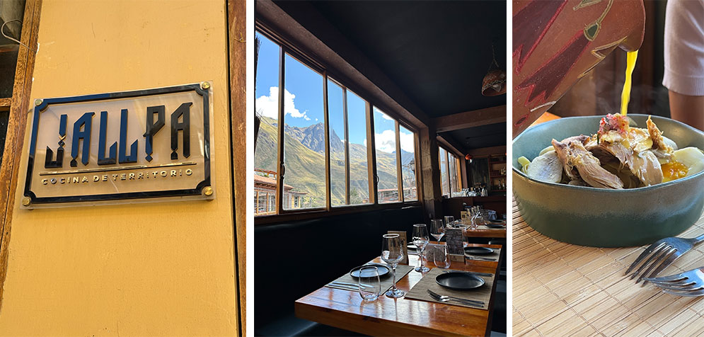 restaurante Jallpa em Ollantaytambo