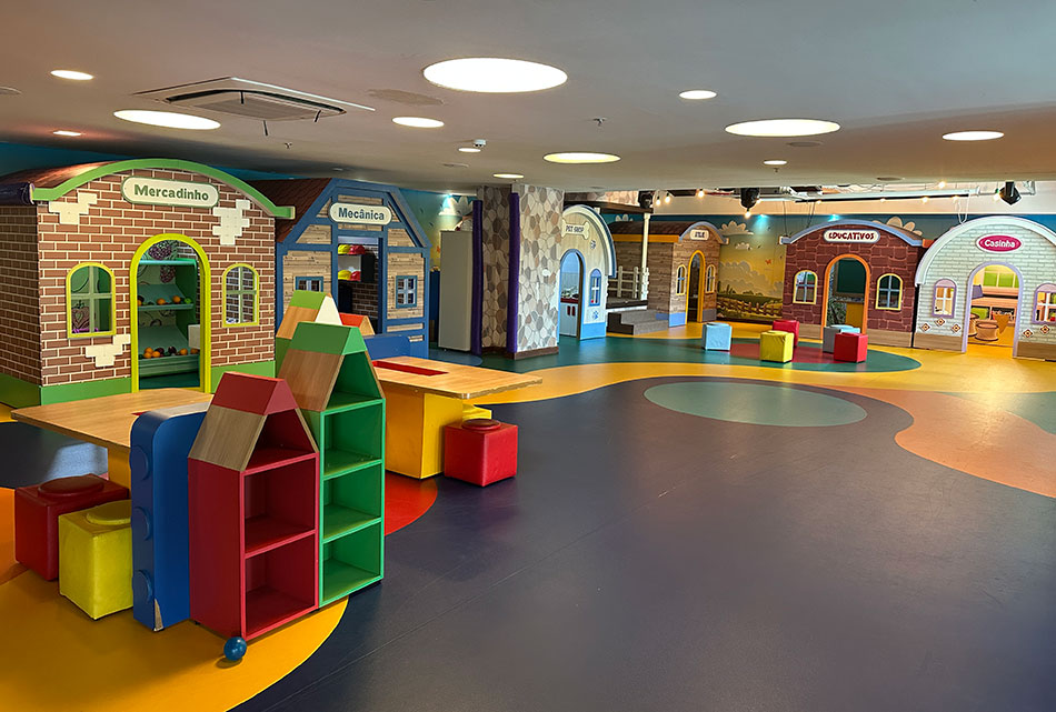 área do parquinho infantil no hotel Japaratinga