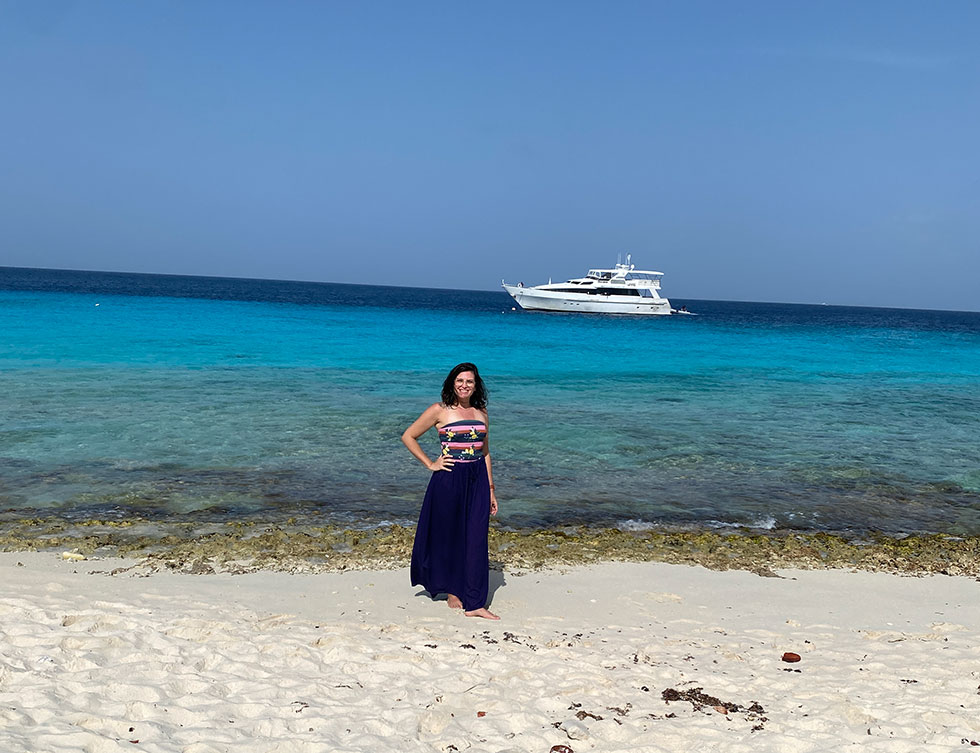 Ilha deserta de Klein Curaçao