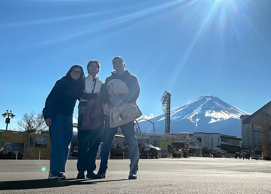 roteiro em toquio incluindo o parque FujiQ que tem vista para o Monte Fuji