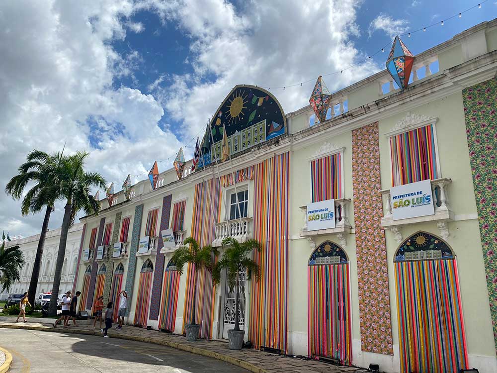 o predio da prefeitura é parte do roteiro em são luis