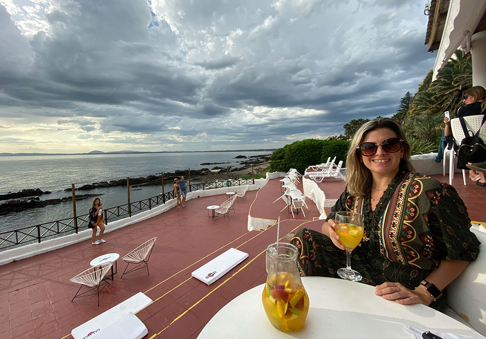 Casapueblo em Punta Ballena para ver o por do sol em Punta del Este, destino de verão.