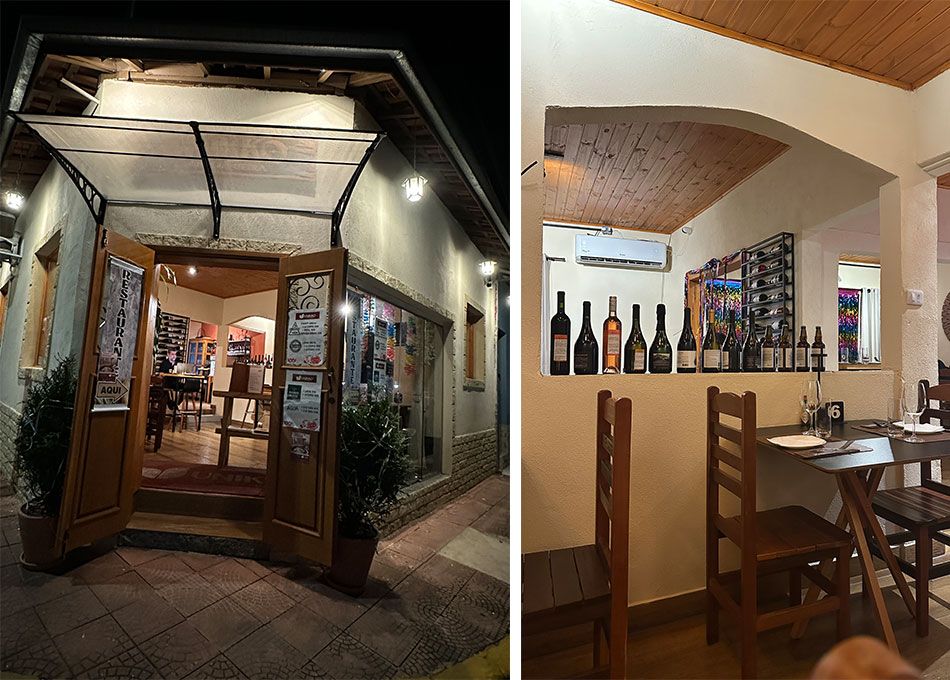 restaurante unikko da mantiqueira fachada e interior - o que fazer em São Bento do Sapucaí